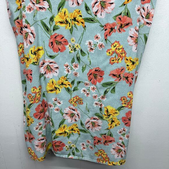 Everly Womens Mini Dress Medium Floral Fairy Cottagecore Romantic Coquette Beach - Picture 4 of 10